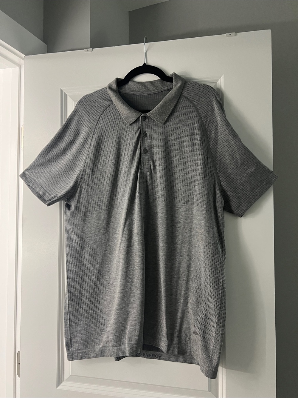 Men’s lululemon athletica Gray Short-Sleeve Polo